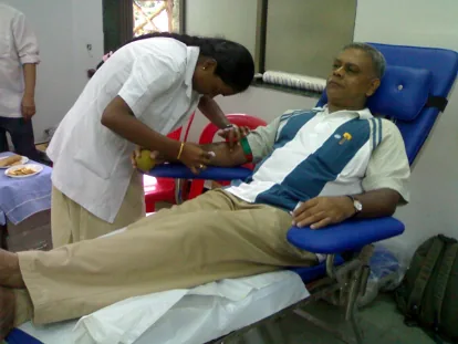 Blood donation camp