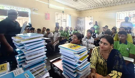 School stationery distribution